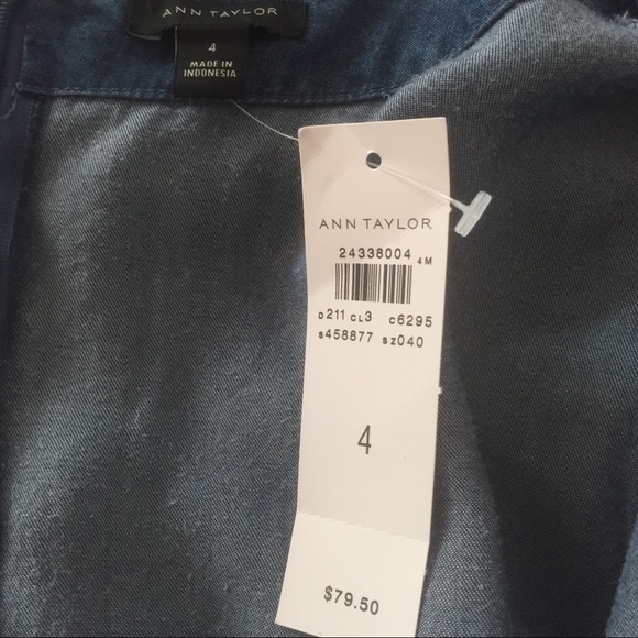 5/$25! Ann Taylor NWT top size 4 - Picture 5 of 8